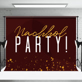 Brauch Wein Rot Gold Tinte Kunst Geburtstag Party Hintergrund